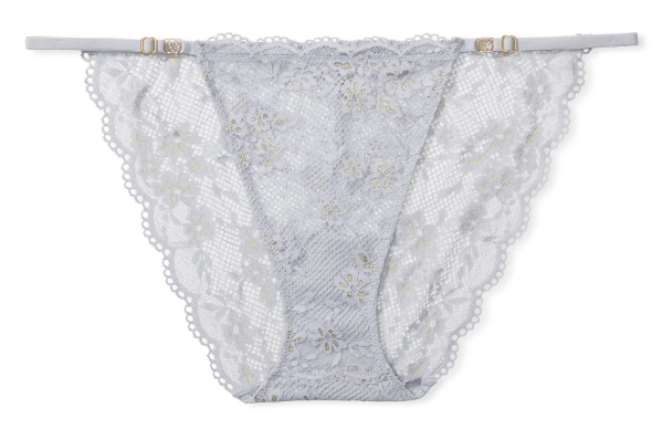 Victoria Secret Panti estilo bikini de encajes con tiras regulares