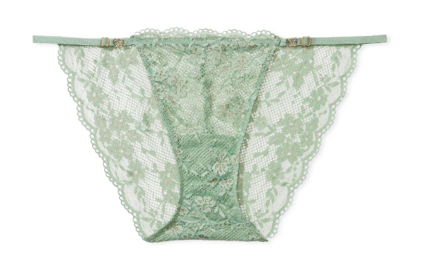 Victoria Secret Panti estilo bikini de encajes con tiras regulares