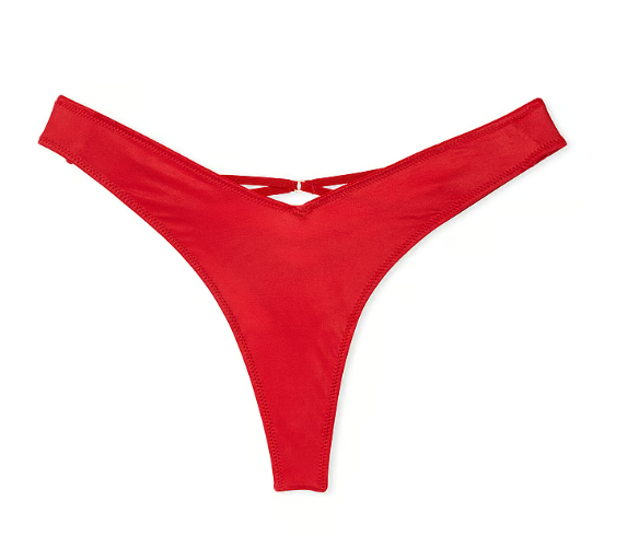 Victoria Secret Panti colaless cavada con parte posterior a tiras