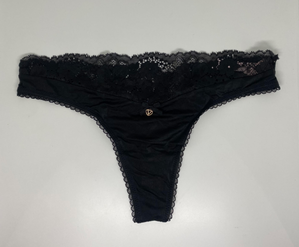 Victoria Secret Panti colaless con ribete encaje