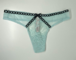 Victoria Secret Panti colaless cavada con ribete negro