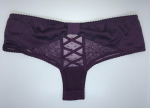 Victoria Secret Panti colaless de encaje sin entrepierna con moño en la parte posterior