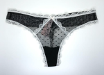 Victoria Secret Panti colaless cavada con ribete de encaje