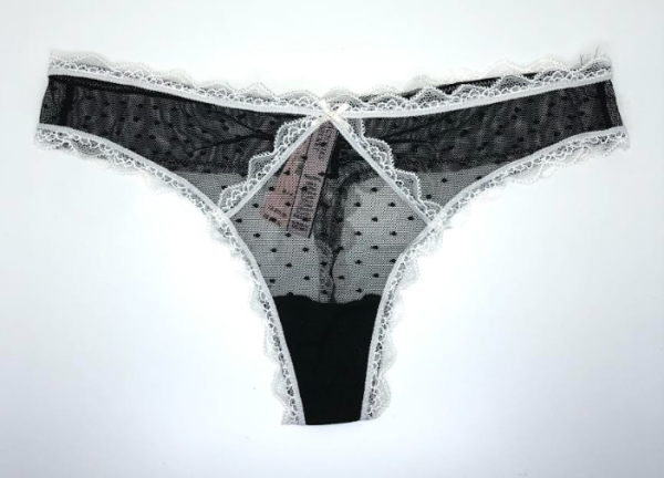 Victoria Secret Panti colaless cavada con ribete de encaje