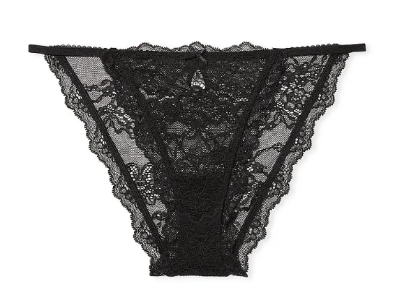 Victoria Secret Panti de encaje estilo bikini mini de tiras