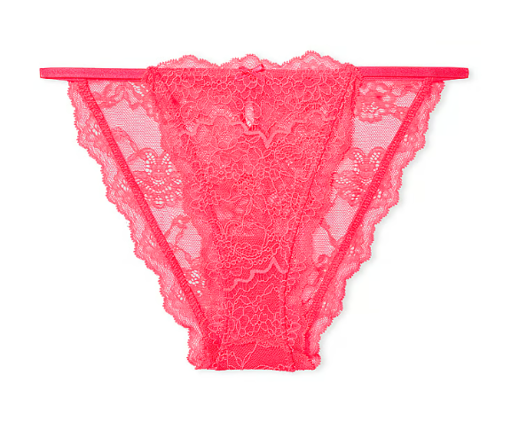 Victoria Secret Panti de encaje estilo bikini mini de tiras