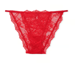 Victoria Secret Panti de encaje estilo bikini mini de tiras