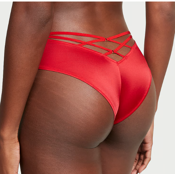 Victoria Secret Panti cheeky cavada con parte posterior a tiras