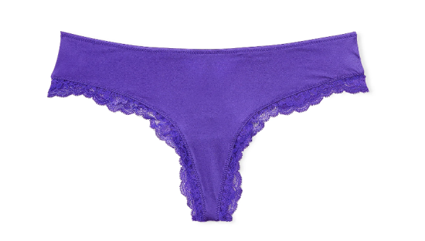 Victoria Secret Hilo colaless suave con parte posterior calada