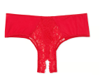 Victoria Secret Panti cheeky sin entrepierna con ribete de encaje