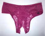 Victoria Secret Panti de encaje sin entrepierna