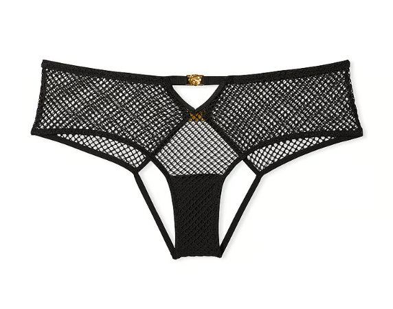 Victoria Secret Panti cheeky de red con parte posterior descubierta