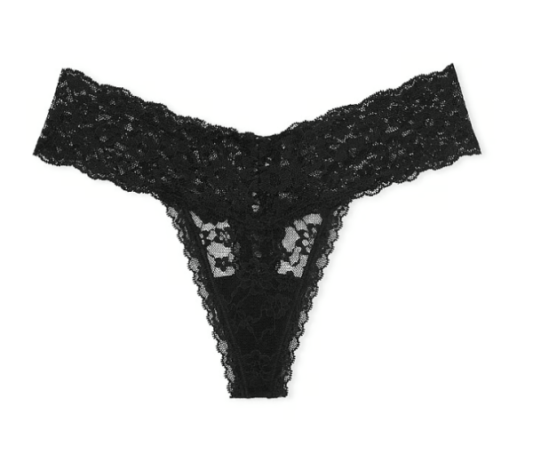 Victoria Secret Panti colaless de encaje y detalle anudado