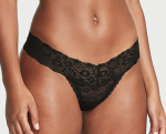 Victoria Secret Panti colaless de encaje y detalle anudado