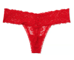 Victoria Secret Panti colaless de encaje y detalle anudado