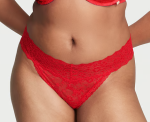 Victoria Secret Panti colaless de encaje y detalle anudado