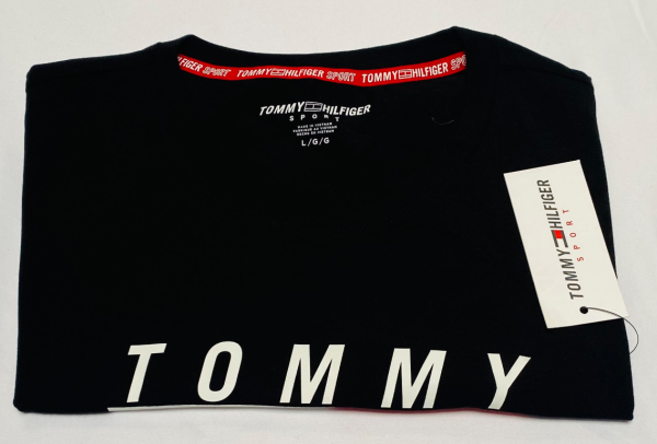 Tommy Jeans, Camiseta de Mujer cuello redondo con logo de corte holgado