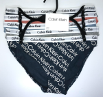 Calvin Klein; Paquete de 5 bikinis de algodón elástico pequeño