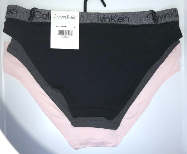 Calvin Klein; Paquete de 3 bikinis de algodón