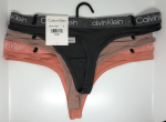 Calvin Klein; Paquete de 3 hilos o tangas de algodón modernas