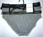 Calvin Klein; Paquete de 3 bikinis de algodón