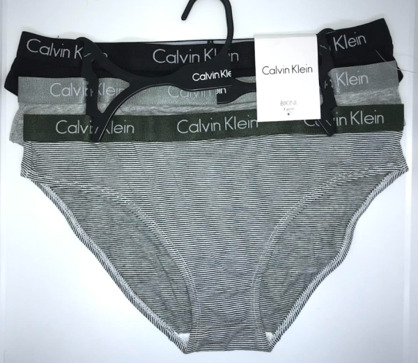 Calvin Klein; Paquete de 3 bikinis de algodón