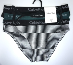 Calvin Klein; Paquete de 3 bikinis de algodón