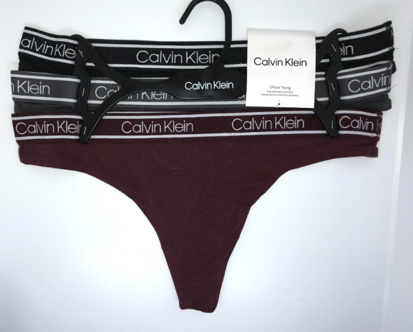 Calvin Klein; Paquete de 3 hilos o tangas muy cómodas