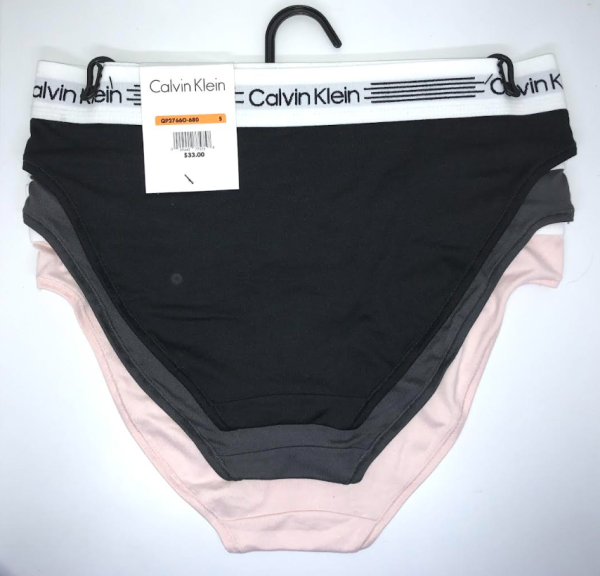 Calvin Klein; Paquete de 3 bikinis de cintura alta