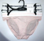 Calvin Klein; Paquete de 3 bikinis de cintura alta