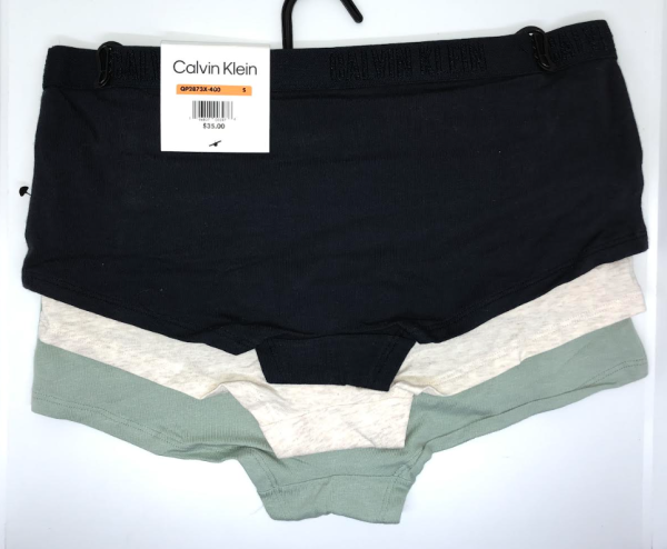 Calvin Klein; Paquete de 3 cacheteros algodón muy cómodo